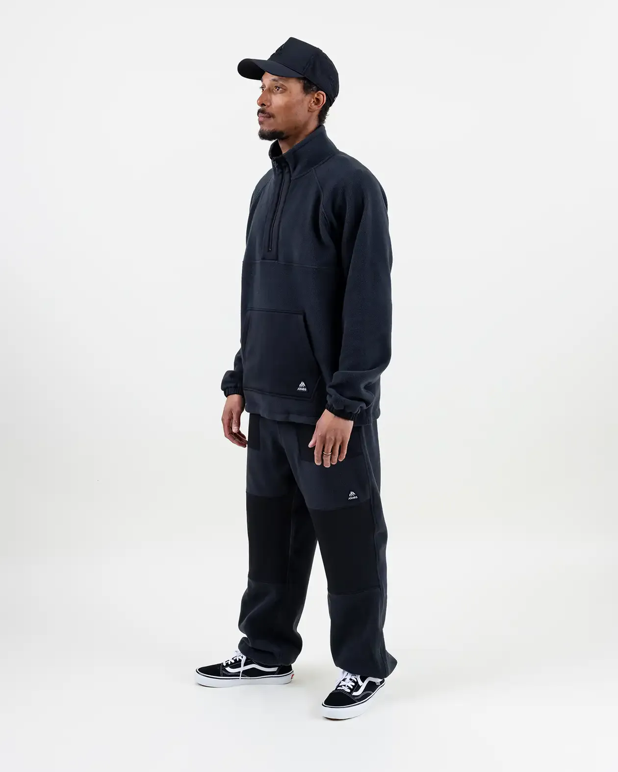 Lodge Half Zip Recycled Fleece Pullover - Image 3