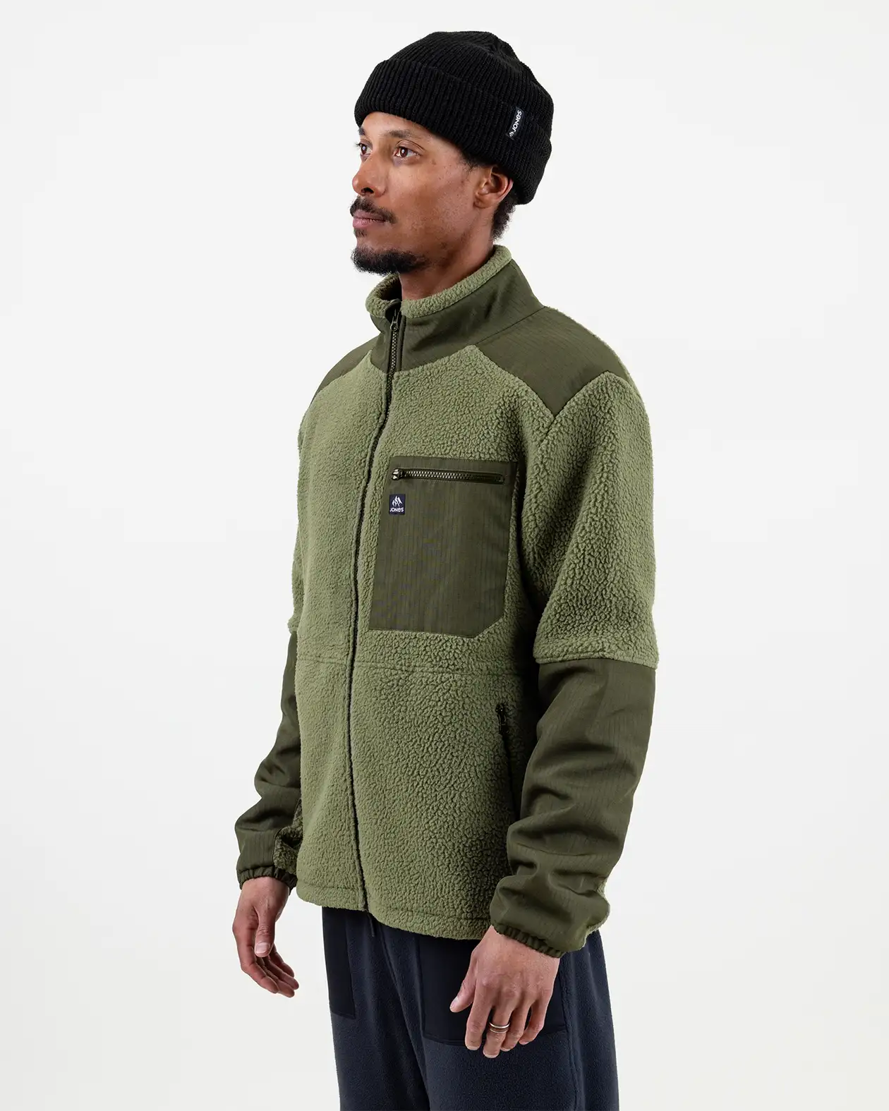 Men’s Base Camp Recycled Fleece Jacket - Image 3