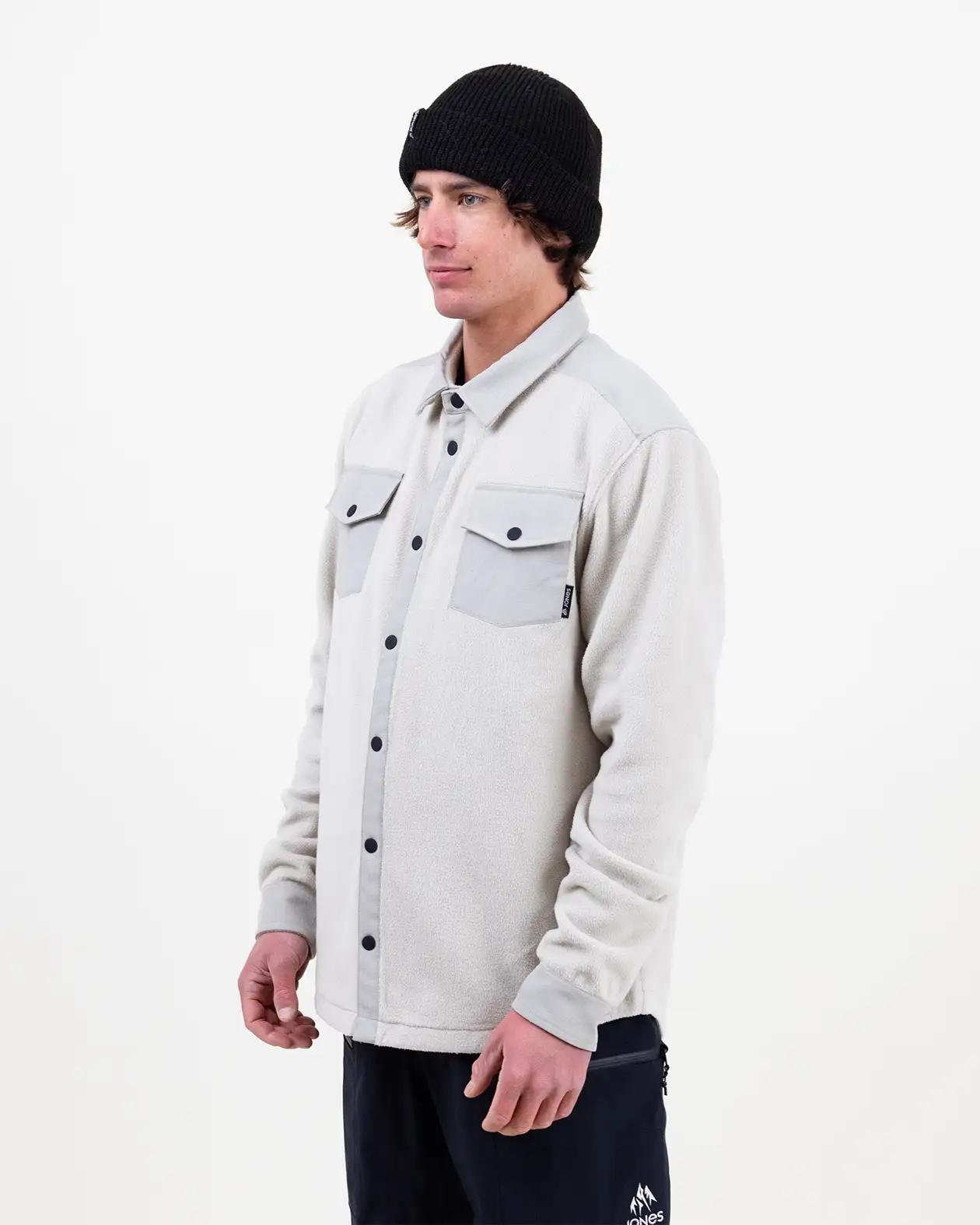 Men’s December Recycled Fleece Shirt - Image 11