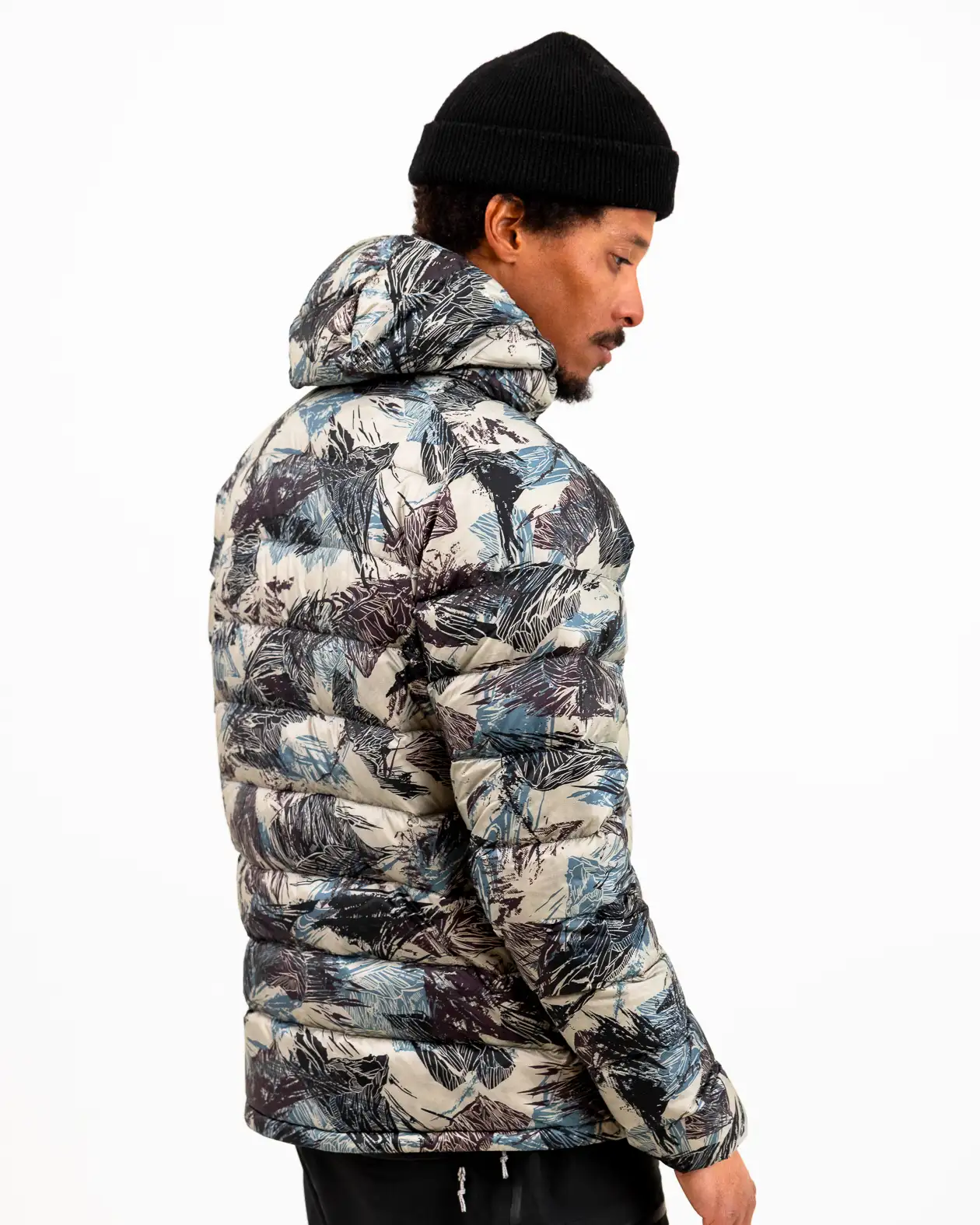 Men’s Re-Up Recycled Down Hoodie - Image 4
