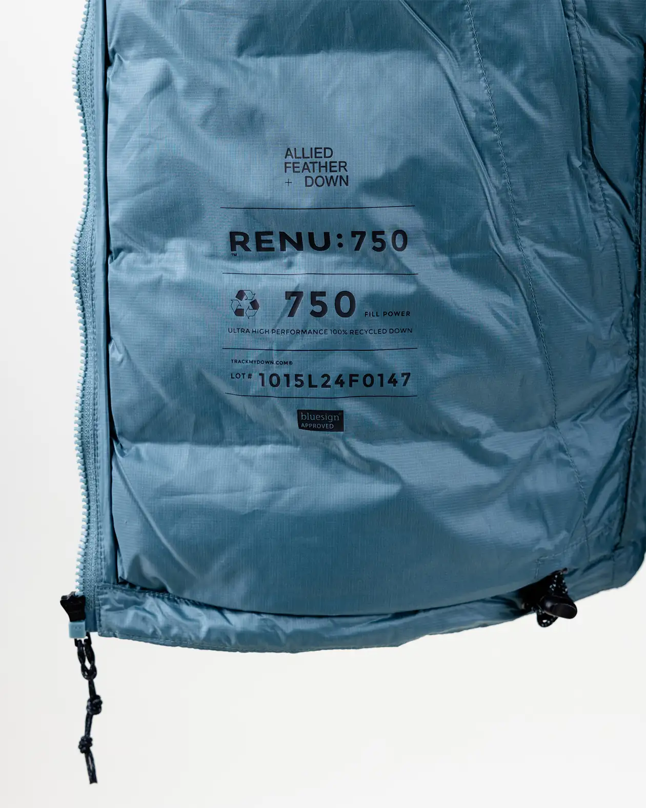 Men’s Re-Up Recycled Down Hoodie - Image 5