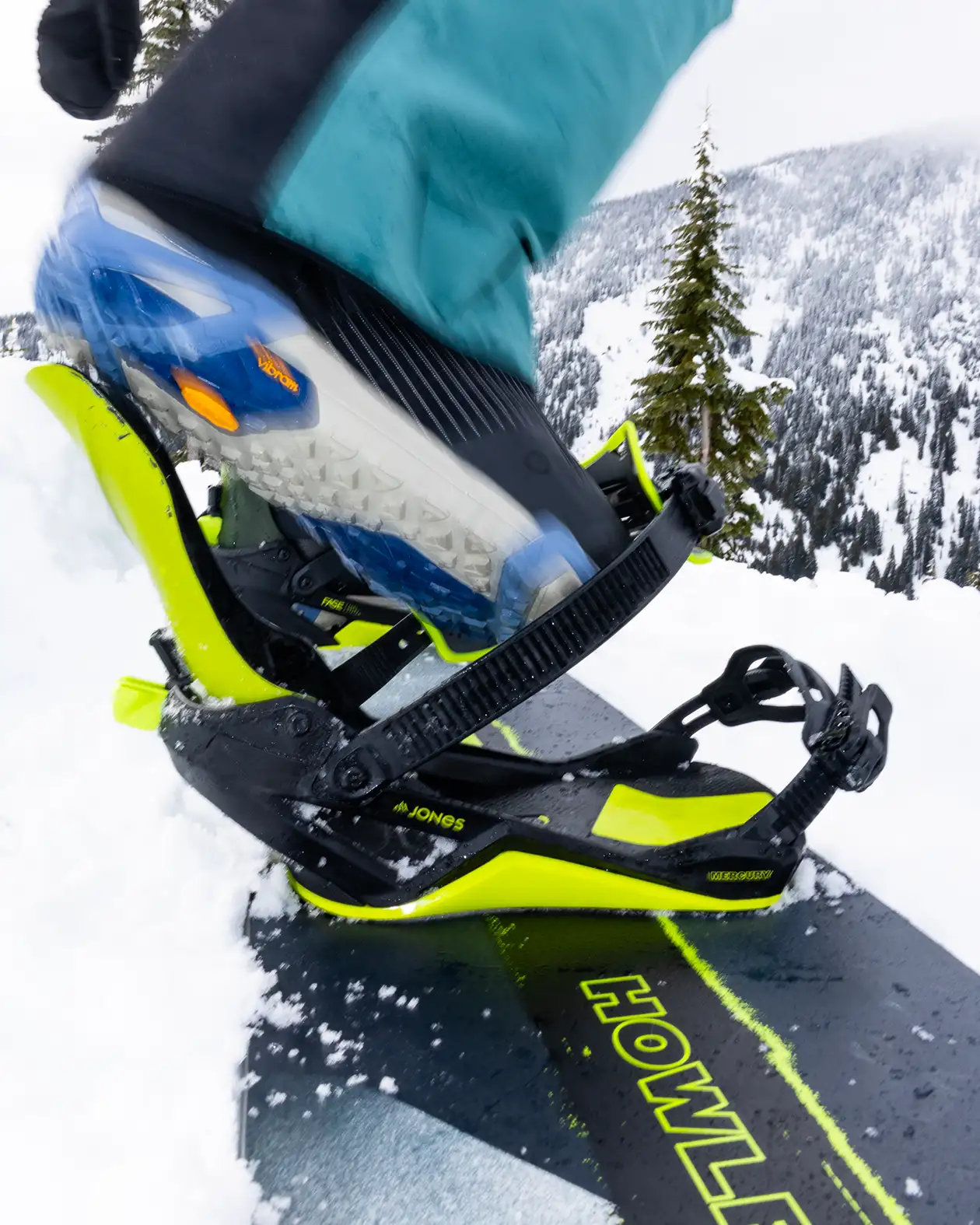 Mercury FASE® Snowboard Binding - Image 44