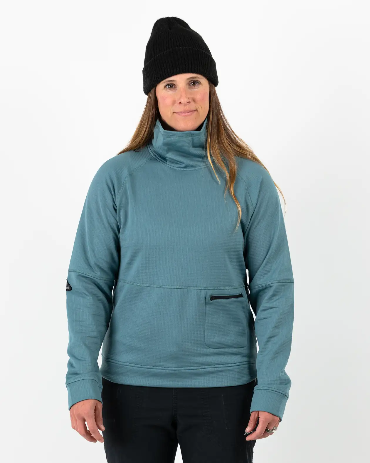 Women's Flagship Recycled Grid Fleece - Image 8