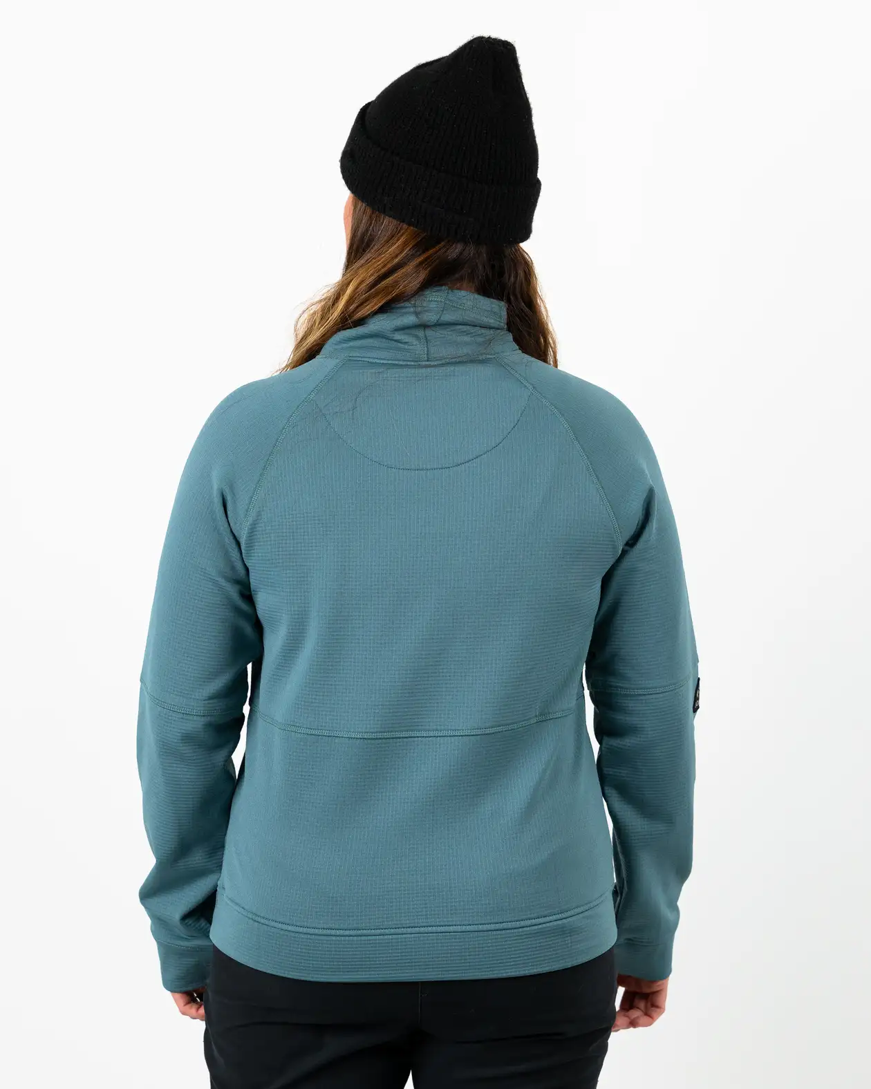 Women's Flagship Recycled Grid Fleece - Image 9
