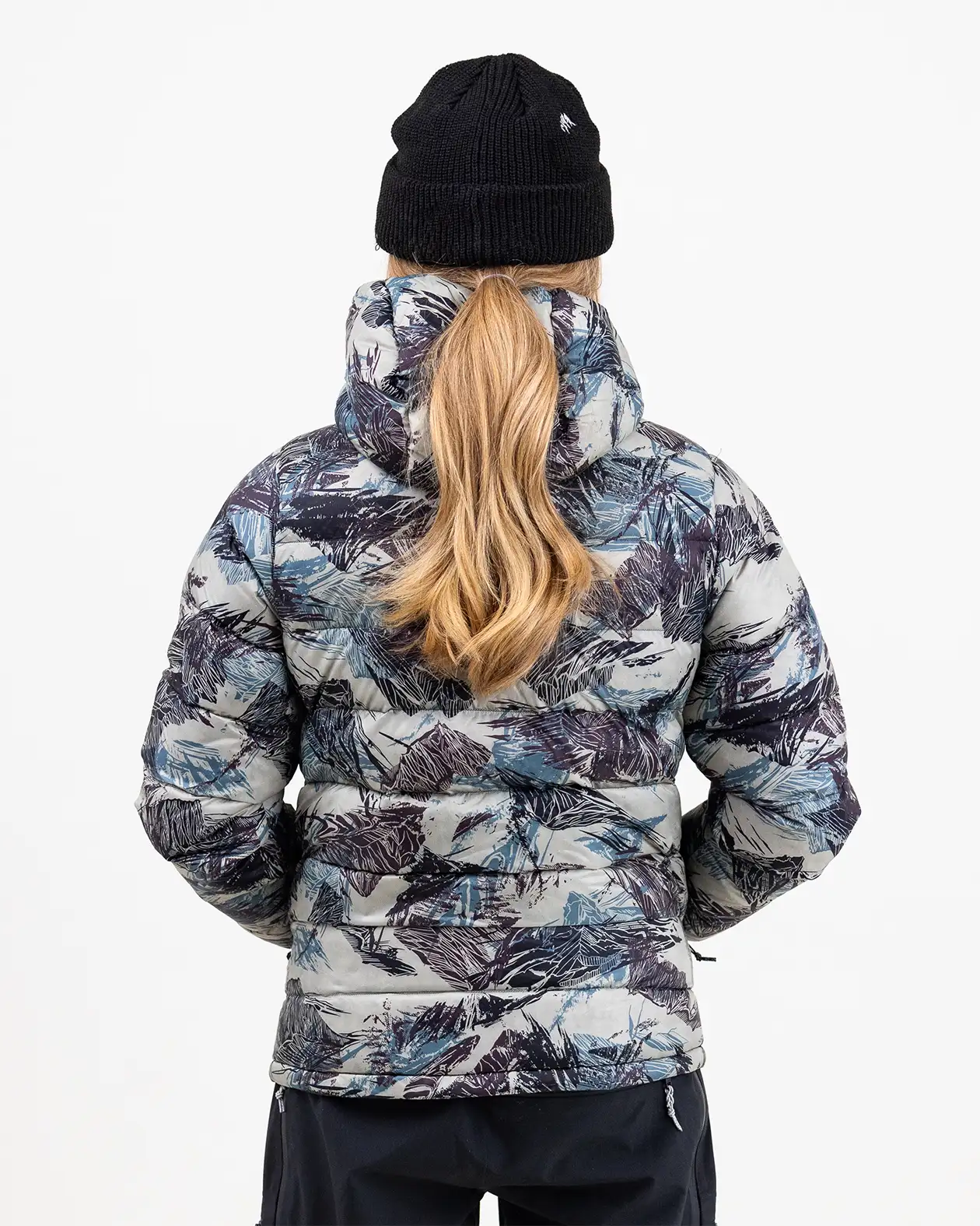 Women’s Re-Up Recycled Down Hoodie - Image 5